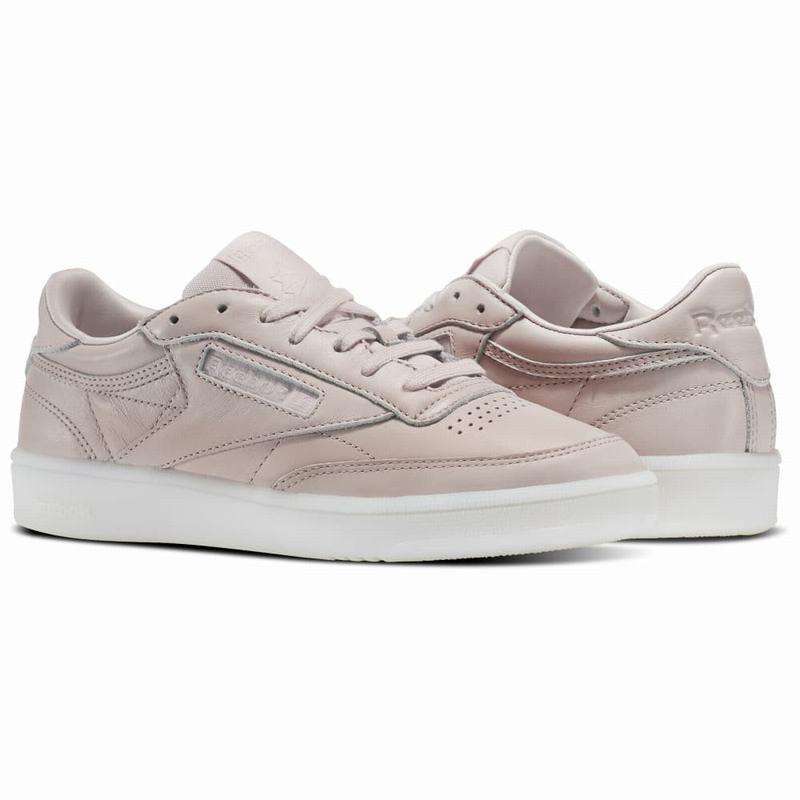 Tenisi Reebok Club C 85 Dama Roz/Albi Romania SW6731KL